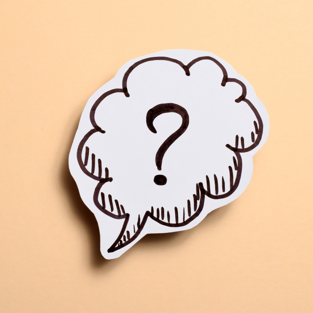 Orange Question Mark